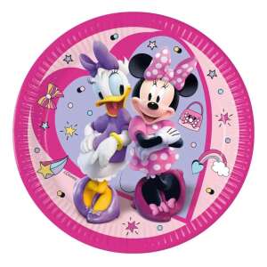 Taniere na párty Disney Minnie Mouse a Daisy Duck, 8 kusov, 23 cm, ružové, s certifikátom FSC - Jednorazové taniere