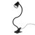Clip-on Desk Lamp - Black 109694433