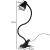 Clip-on Desk Lamp - Black 109694433