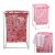 Pink flamingo laundry basket with stand, Dekoratív Szennyeskosár Állvánnyal - 36L, foldable laundry hamper