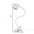 Clip-on Desk Lamp - White 80325129