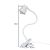 Clip-on Desk Lamp - White 80325129