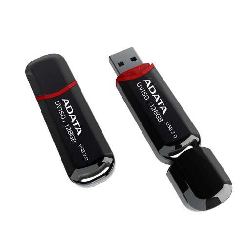 Memorie USB Flash Drive Adata UV150, 128Gb, USB 3.0, negru