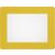 Durable Жълта Рамка за Прозорец за Маркиране на Под A4