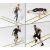 Sport Agility Leiter Übungen Collage