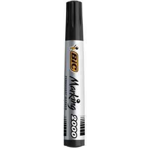 BIC Marking 2000 black permanent marker, 4.95 mm chisel tip - Marker