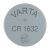 VARTA CR1632 Battery - Close-up of Top
