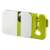 Mini bag sealer, green and white, closed