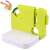 Mini bag sealer, green and white, for sealing plastic bags