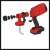 Einhell TC-SY 18/60 Li-Solo paint sprayer removable spray head