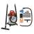 Einhell TC-VC 1820 S wet and dry vacuum cleaner with accessories on white background
