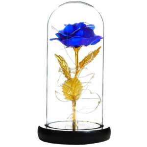 Ledes rózsa üvegburában, dísz dobozzal 48591703 Ajándék ötletek Valentin-napra
