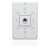 Rückansicht des Ubiquiti Networks Unifi 6 In-Wall 573,5 Mbit/s Weißen Access Points