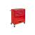 Einhell TC-TW 100 szerszámkocsi 4 fiókkal és egy nagy alsó rekesz, piros