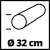 Walec do trawnika Einhell GC-GR 57, 32 cm średnicy