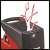 Einhell GC-RS 2540 electric garden shredder, maximum branch thickness 40 mm