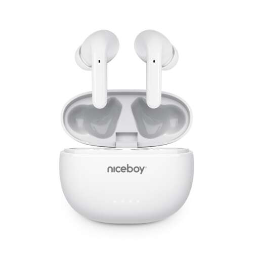 Niceboy HIVE Pins ANC 3 in-ear slušalice, True Wireless, Bluetooth 5.3, Active Noise Cancelling, Mikrofon, glasovni asistent, Gaming mod, Ambient mode, mobilna aplikacija, kontrola na dodir, 48593086