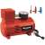 Einhell CC-AC 12V car compressor, red, 12 volt, 18 bar max pressure, with accessories