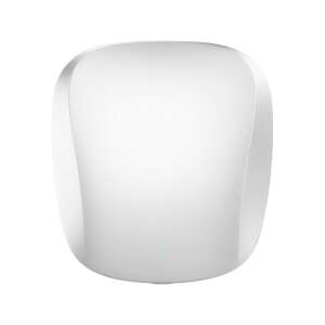 Weißer Edelstahl-Händetrockner, 1450W - Alpha