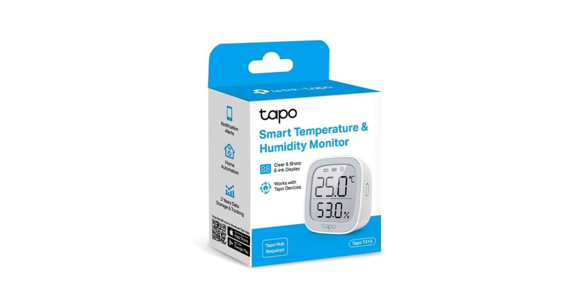 Tapo Smart Temperature & Humidity Sensor