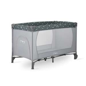 Łóżko składane 60x120 cm Momi Belove Szare 48604809 - Łóżeczko turystyczne