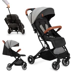 MoMi Estelle stroller, compact folding and upright standing - Stroller
