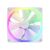 NZXT F140 RGB White PC Fan with Rainbow RGB