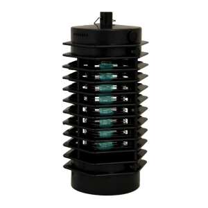 Electric insect killer lamp, black, 9.5 x 10.5 x 21 cm - Garden