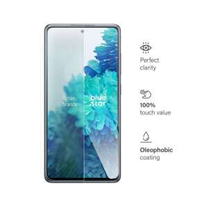 Bluestar gehärtetes Glas Displayschutzfolie für Samsung Galaxy S20 FE 5G, oleophobe Beschichtung, 100% Touch-Empfindlichkeit, perfekte Klarheit - Schutzfolien für Handys
