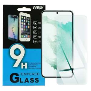 Samsung Galaxy S22+ 5G tempered glass screen protector on phone - Samsung Screen Protector