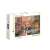 Clementoni 6000 darabos puzzle doboz, amely a kész puzzle-t mutatja be egy velencei naplemente képpel, gondolák és híd