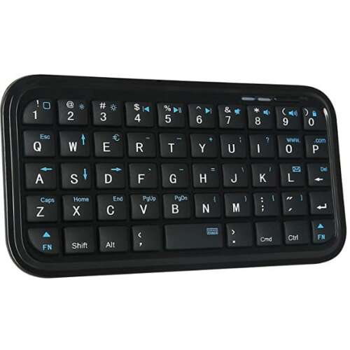 Bluetooth billentyűzet T6, vezeték nélküli billentyűzet okostévéhez, laptophoz, számítógéphez, táblagéphez, telefonhoz