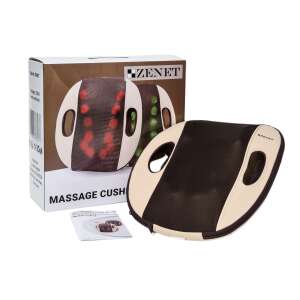 Masážny vankúš Zenet ZET-728 na chrbát, béžový, s balením - Masážne vankúše