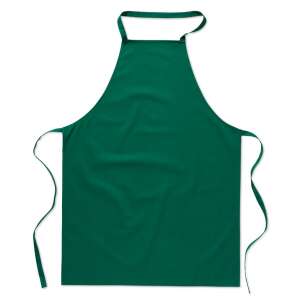 Zielony bawełniany fartuch kuchenny - Przybory kuchenne