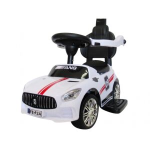 Mercedes AMG Fehér Bébitaxi Tolókarral - R-Sport