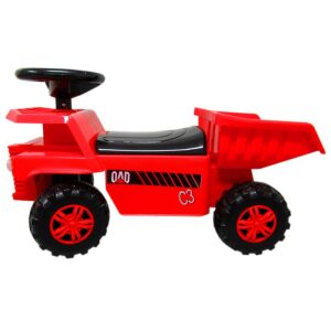 Lábbal hajtható billencs kisteherautó, J10, piros