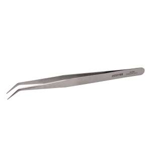 Handy 175mm stainless steel tweezers, angled tips - Other hand tool