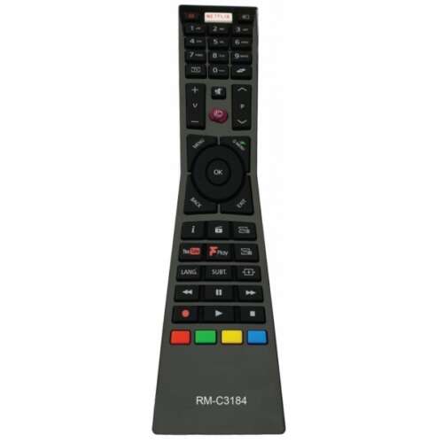 RM-C3184 távirányító JVC SMART LED TV-hez, utángyártott (PIL6287A)