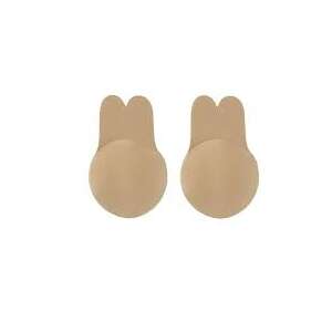 Láthatatlan melltartó öntapadós szilikonnal, bézs színben M méretben