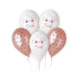 Cat Meow Ballon, 5-teiliger Ballon 13 Zoll (33cm) 50284661 - Luftballons