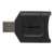 Kingston MobileLite Plus SD kártyaolvasó, USB 3.2 Gen 1, fekete, hátsó nézet