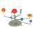 DIY Solar System Model Kit with Planets, Paint and Brush