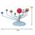 DIY Solar System Model Kit with Planets, Paint and Brush