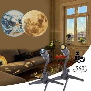 Celestial LED Projector, Night Light Projector (Earth, Moon, Moon & Stars) 51352761 - Night Light, Projector