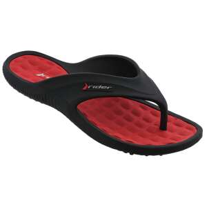 Rider Cape V flip-flop pentru bărbați, negru și roșu - Rider Papuci dama