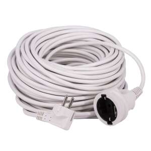 steck! SHL 20F 20 méteres fehér védőérintkezős hosszabbító - Hosszabbító