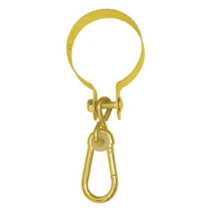 Hintacsukló (karabiner) bilinccsel d100mm 8857