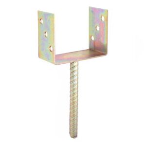 U Profilú Betonba Önthető Tartó - Sárga Horgany - 141x60x100mm 131712224 - JKH