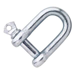 horganyzott acél D-alakú kapocs, 3930351 - Lánc összekötő elem