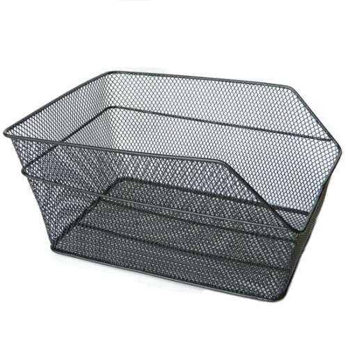 Kerékpár Kosár - Hátsó - Fém Háló - 40x32x18cm